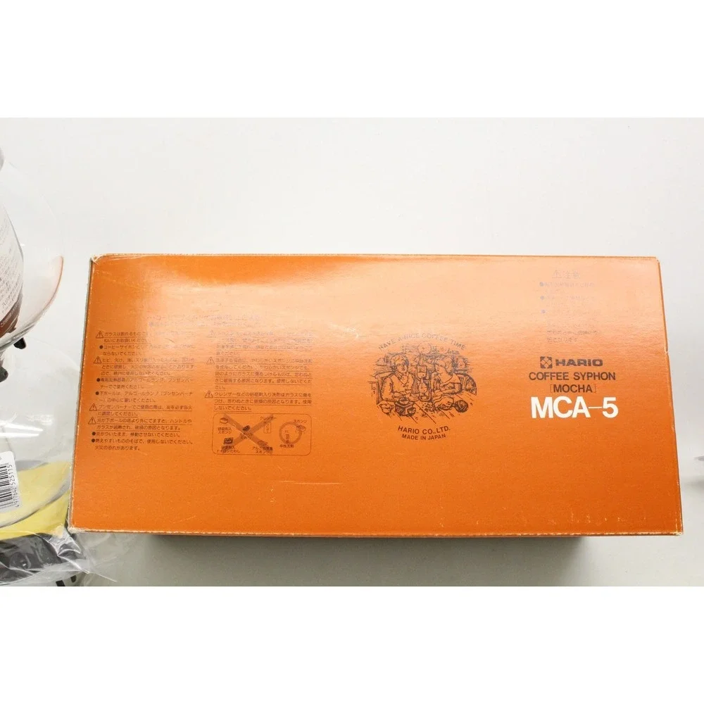 Hario MCA-5 Coffee Siphon 5 cup Vintage‎ Japan NEW in original box